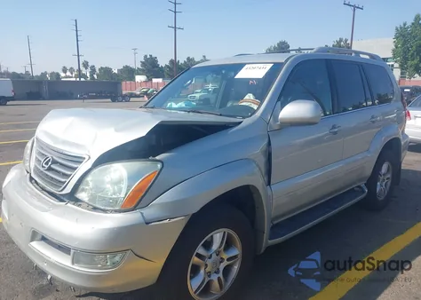 2004 Lexus Gx 470 z USA, uszkodzony, nr VIN JTJBT20X740033329